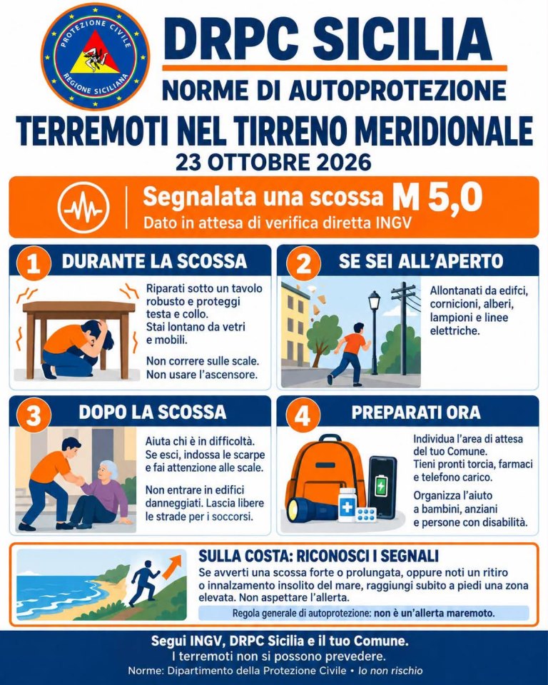 Regione Siciliana - Dipartimento Regionale della Protezione Civile