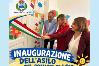 Leni inaugura il nuovo asilo comunale un investimento per il futuro dei più piccoli