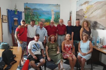Lipari Incontro al Comune con una delegazione di australiani di origine eoliana