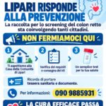Lipari risponde alla prevenzione cresce l’adesione allo screening del colon-retto
