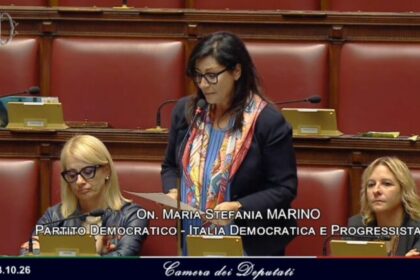 Maltempo alle Eolie, interrogazione parlamentare dell’on. Maria Stefania Marino.